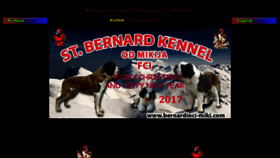 What Bernardinci-miki.com website looked like in 2016 (7 years ago)