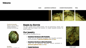 What Beads-by-bonnie.com website looked like in 2016 (7 years ago)