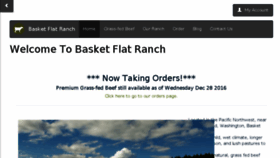 What Basketflatranch.com website looked like in 2016 (7 years ago)