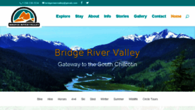 What Bridgerivervalley.ca website looked like in 2016 (7 years ago)