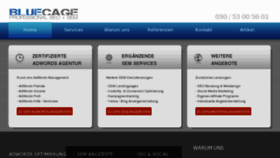 What Berliner-sem-agentur.de website looked like in 2016 (7 years ago)