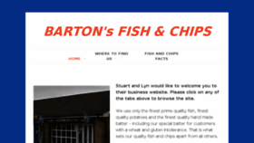 What Bartonsfishandchips.co.uk website looked like in 2016 (7 years ago)