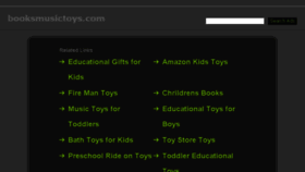 What Booksmusictoys.com website looked like in 2016 (7 years ago)