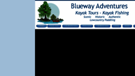 What Bluewayadventures.com website looked like in 2016 (7 years ago)