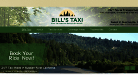 What Billstaxiservices.com website looked like in 2016 (7 years ago)