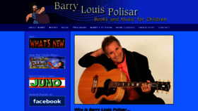 What Barrylou.com website looked like in 2016 (7 years ago)