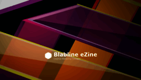 What Blabline.com website looked like in 2016 (7 years ago)