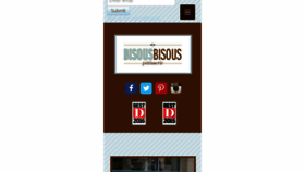 What Bisous-bisous.com website looked like in 2016 (7 years ago)
