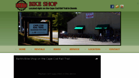 What Barbsbikeshop.com website looked like in 2016 (7 years ago)