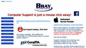 What Braytechnologies.com website looked like in 2016 (7 years ago)