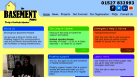 What Bromsgrovebasementproject.org.uk website looked like in 2016 (7 years ago)