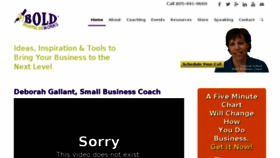 What Boldbusinessworks.com website looked like in 2016 (7 years ago)
