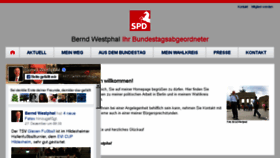 What Bernd-westphal.de website looked like in 2016 (7 years ago)