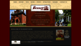 What Bennetthousebb.com website looked like in 2016 (7 years ago)