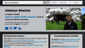 What Bhatele.org website looked like in 2016 (7 years ago)