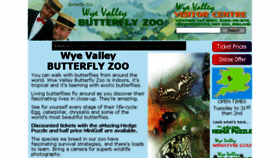 What Butterflyzoo.co.uk website looked like in 2016 (7 years ago)