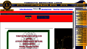 What Beacheslions.com website looked like in 2016 (7 years ago)