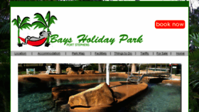 What Baysholidaypark.com website looked like in 2016 (7 years ago)