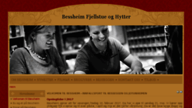 What Bessheim.no website looked like in 2016 (7 years ago)