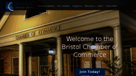 What Bristolchamber.com website looked like in 2016 (7 years ago)