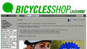 What Bicyclesshop.ch website looked like in 2016 (7 years ago)