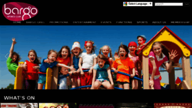 What Bargosportsclub.com.au website looked like in 2016 (7 years ago)