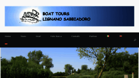What Boattourslignano.it website looked like in 2016 (7 years ago)