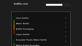 What Bottle.com website looked like in 2016 (7 years ago)
