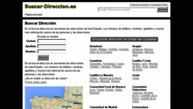 What Buscar-direccion.es website looked like in 2016 (7 years ago)