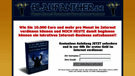 What Blaupanther.de website looked like in 2016 (7 years ago)