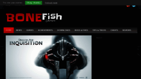 What Bonefishgamer.com website looked like in 2017 (7 years ago)