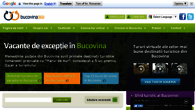 What Bucovina360.ro website looked like in 2017 (7 years ago)