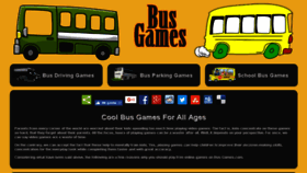 What Bus-games.com website looked like in 2017 (7 years ago)