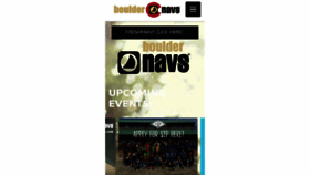What Bouldernavs.com website looked like in 2017 (7 years ago)