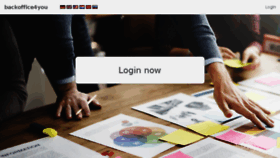 What Backoffice4you.net website looked like in 2017 (9 years ago)