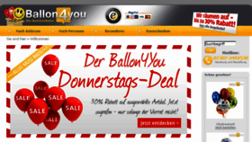 What Ballon4you.de website looked like in 2017 (7 years ago)