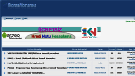 What Borsayorumu.com website looked like in 2017 (7 years ago)