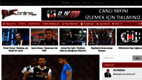 What Bjkonline.com website looked like in 2017 (7 years ago)
