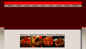 What Bacalhau.com.br website looked like in 2017 (7 years ago)