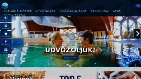 What Bad-zalakaros.hu website looked like in 2017 (7 years ago)