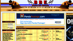 What Bowlingballexchange.com website looked like in 2017 (7 years ago)