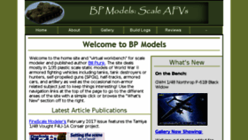 What Bpmodels.net website looked like in 2017 (7 years ago)