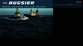 What Bugsier.de website looked like in 2017 (7 years ago)