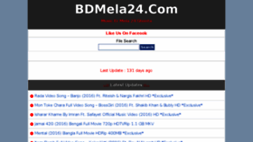What Bdmela24.com website looked like in 2017 (7 years ago)