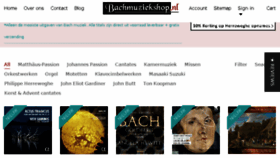 What Bachmuziekshop.nl website looked like in 2017 (7 years ago)