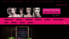 What Beautyvictim.com website looked like in 2017 (7 years ago)