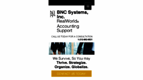 What Bnc-sys.com website looked like in 2017 (7 years ago)