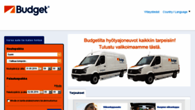 What Budget.fi website looked like in 2017 (7 years ago)