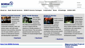 What Borda-net.org website looked like in 2017 (7 years ago)