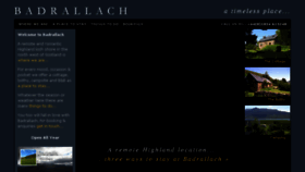 What Badrallach.com website looked like in 2017 (7 years ago)